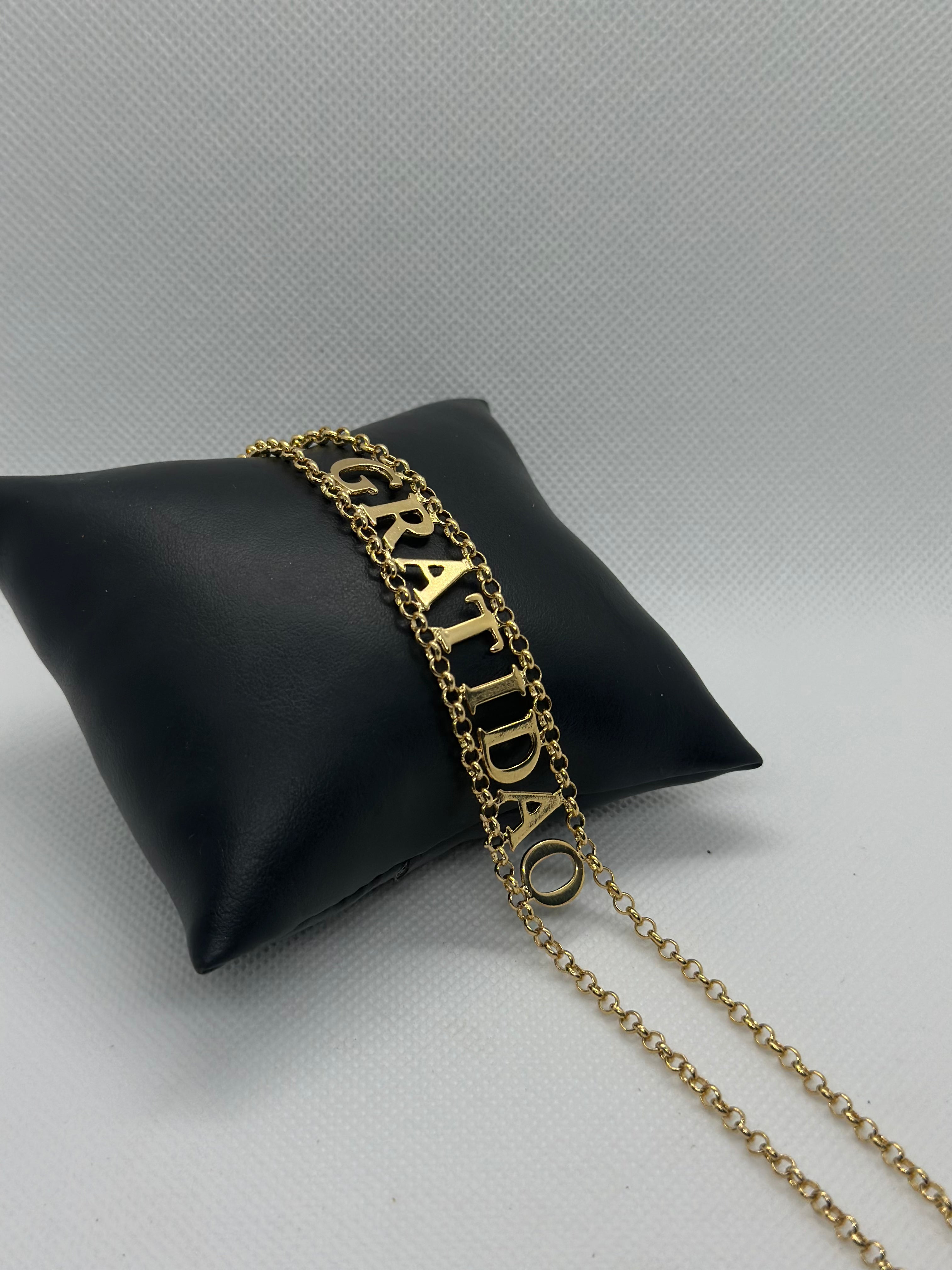 Choker Gratidão
